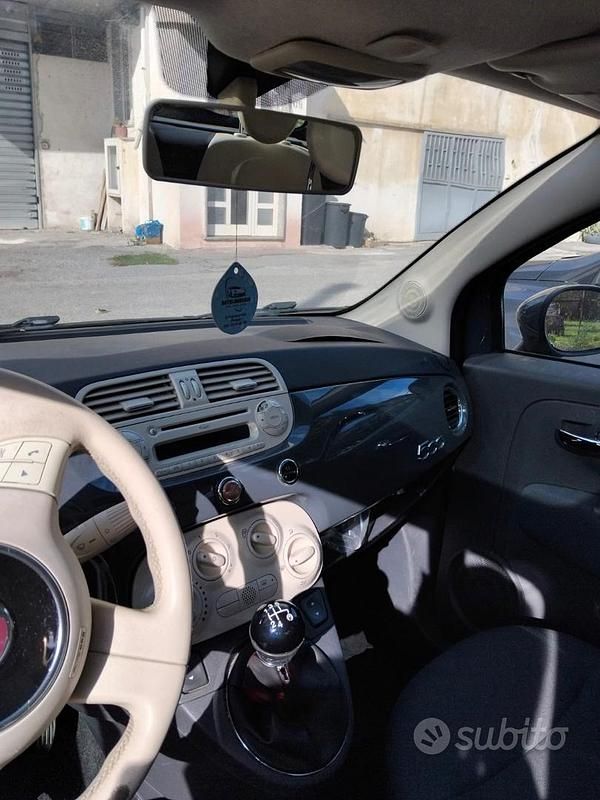 Usata Fiat 500 Lounge 69 CV (50 kW) 2014 Grigio