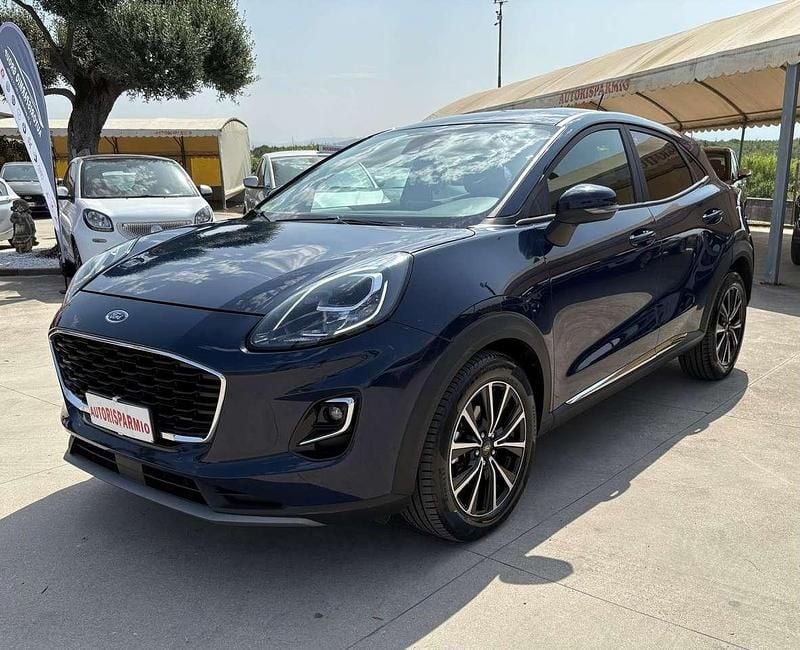 Usata Ford Puma Titanium 120 CV (88 kW) 2022 Blu/azzurro SUV