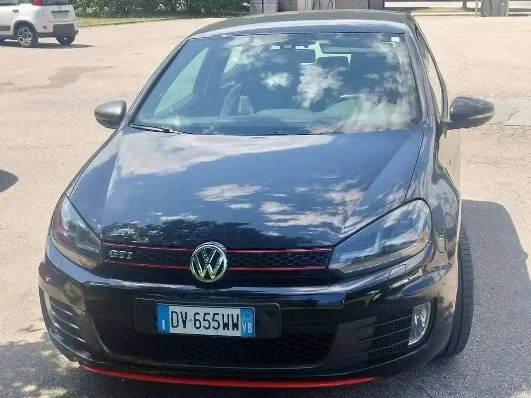 Usata VW Golf VI GTI 211 CV (155 kW) 2009 Nero Utilitaria