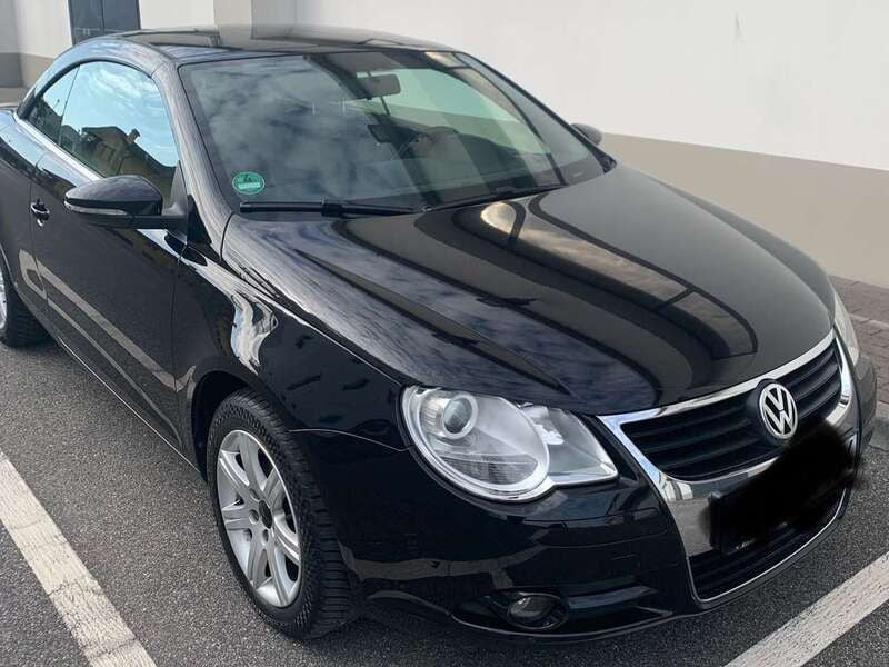 Begagnad VW Eos 122 HK (89 kW) 2009 Svart Cab