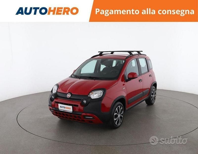 Rosso Usata 2022 Fiat Panda Cross Cross Due volumi | 12.699 € (Buon prezzo) - Immagine 1/2