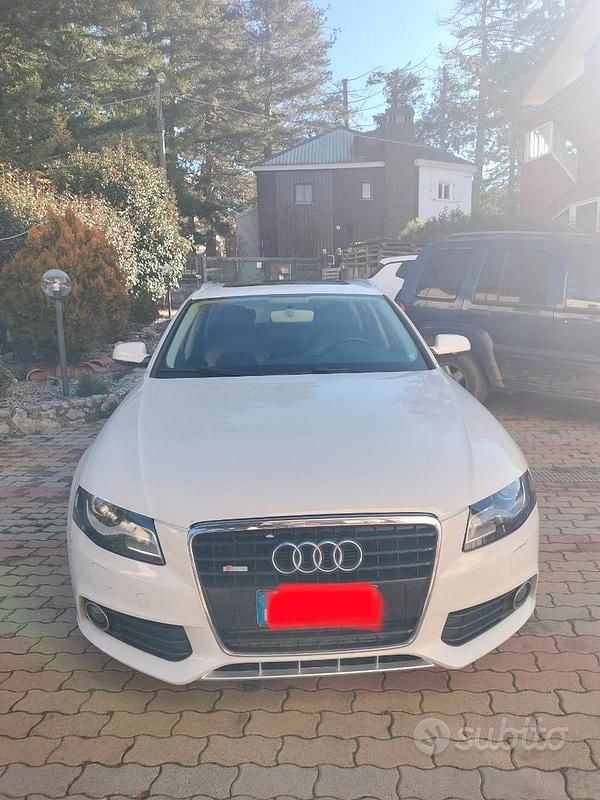 Usata Audi A4 Advanced Plus 239 CV (175 kW) 2011 Bianco Station wagon