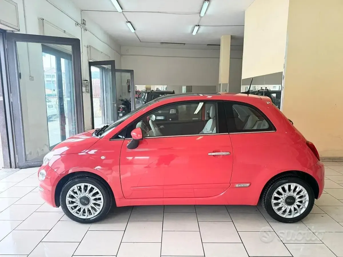 Usata Fiat 500 Lounge 69 CV (50 kW) 2016 Rosso Berlina