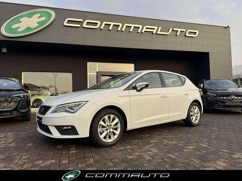 Usata Seat Leon XCELLENCE 116 CV (85 kW) 2018 Bianco Berlina