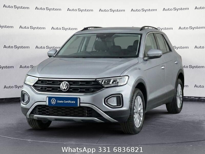 Usata VW T-Roc Life 150 CV (110 kW) 2024 Pyrit silver SUV