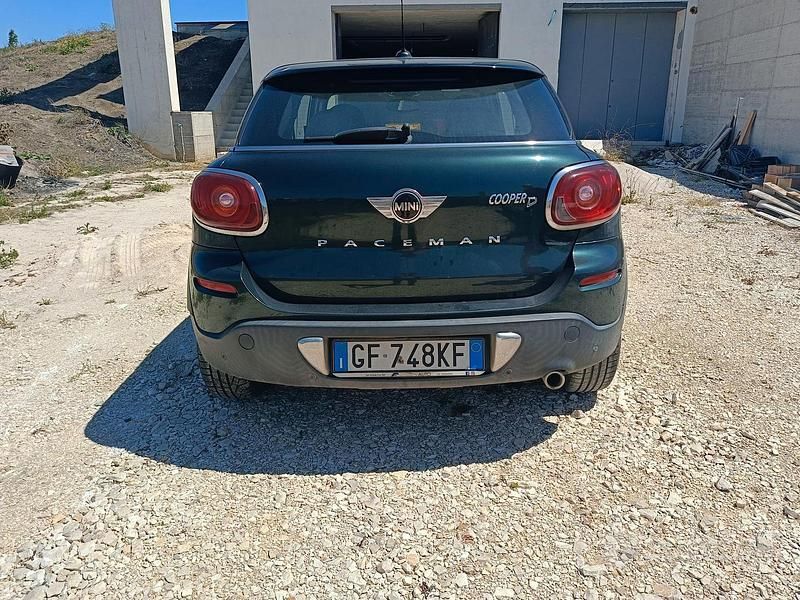 Usata Mini Paceman 111 CV (81 kW) 2014 Verde Utilitaria