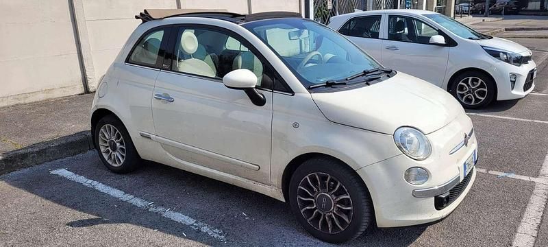 Usado Fiat 500C Lounge 95 CV (69 kW) 2012 Blanco Descapotable