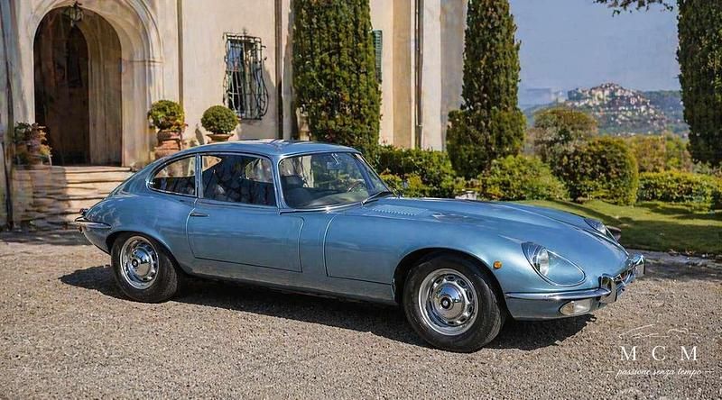Usata Jaguar E-Type 272 CV (200 kW) 1970 Blu/azzurro Coupé