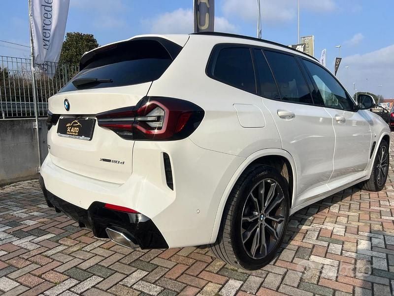 Usata BMW X3 M Sport 190 CV (139 kW) 2022 Bianco SUV