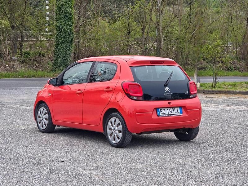 Second-hand Citroën C1 PureTech 82 CP (60 kW) 2015 Portocaliu Hatchback