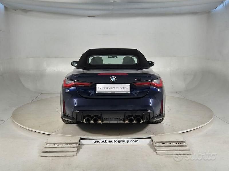 Usata BMW M4 Cabriolet Competition Edition 510 CV (375 kW) 2023 Blu/azzurro Cabrio