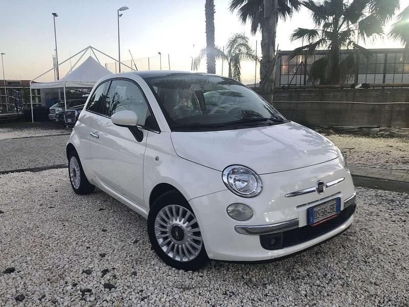 Usata Fiat 500 Lounge 69 CV (50 kW) 2007 Bianco Utilitaria