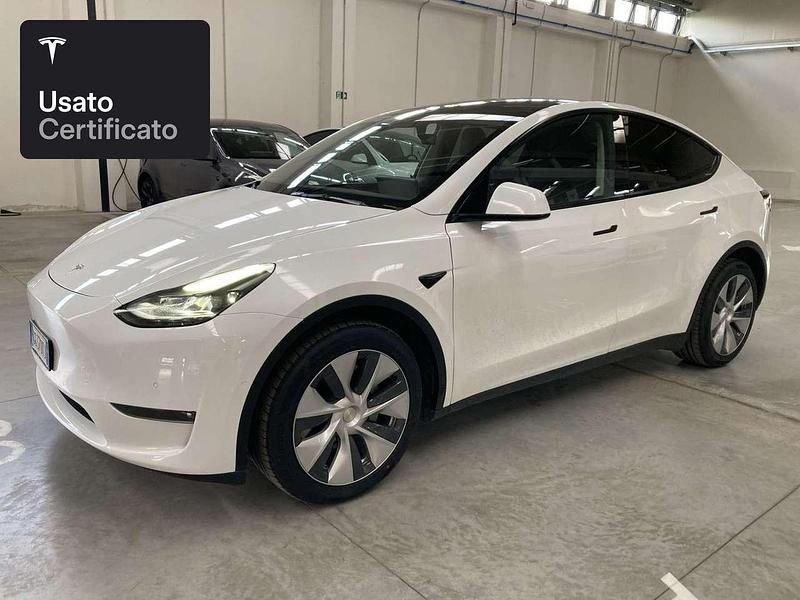 Usata Tesla Model Y Long Range AWD 258 kW (351 CV) 2021 Pearl white multicoat SUV