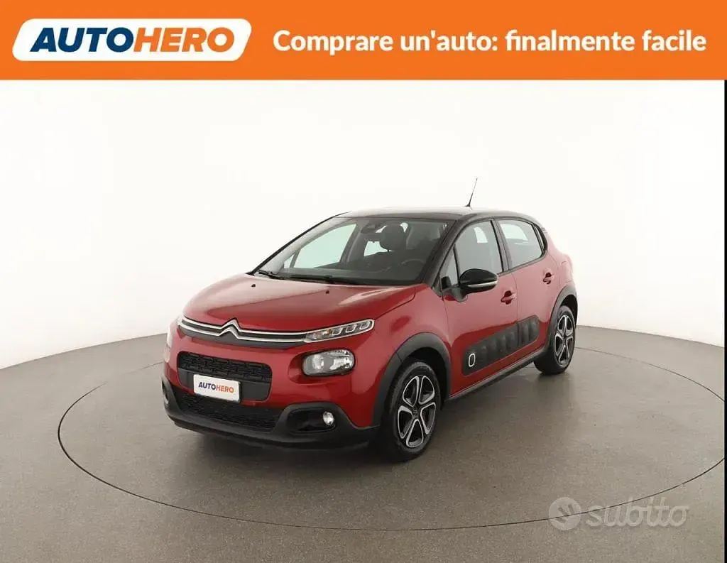 Usata Citroën C3 102 CV (75 kW) 2019 Rosso Utilitaria
