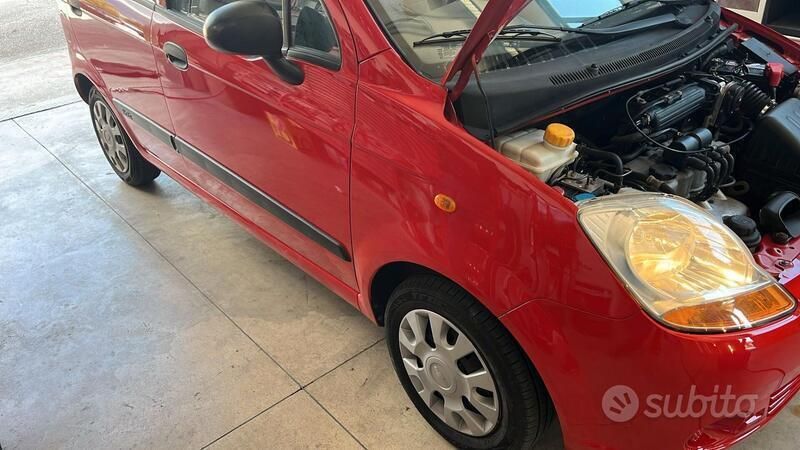 Usata Chevrolet Matiz 52 CV (38 kW) 2007 Rosso Utilitaria