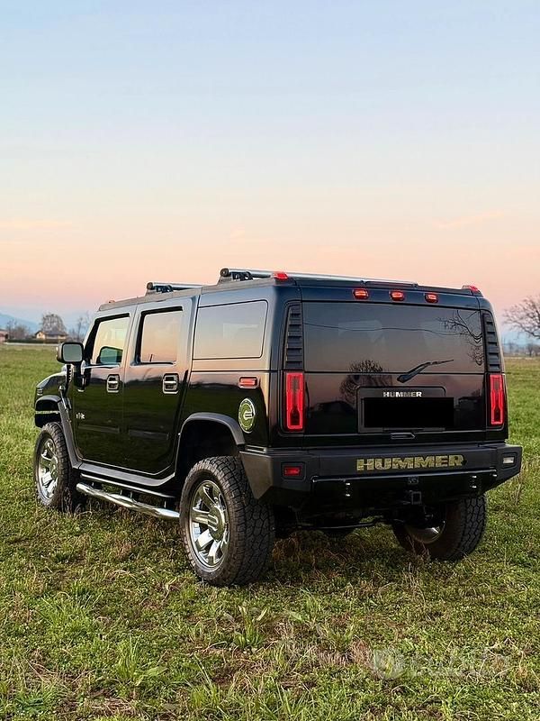 Usata Hummer H2 398 CV (292 kW) 2009 Nero SUV