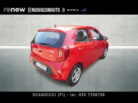Usata Kia Picanto Urban 65 CV (47 kW) 2021 Rosso Utilitaria