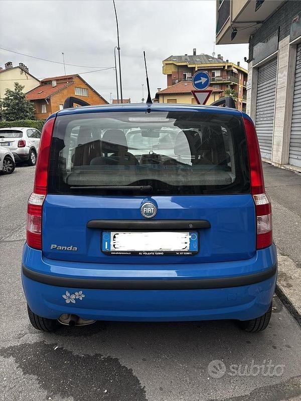 Usata Fiat Panda 2005 Blu Utilitaria