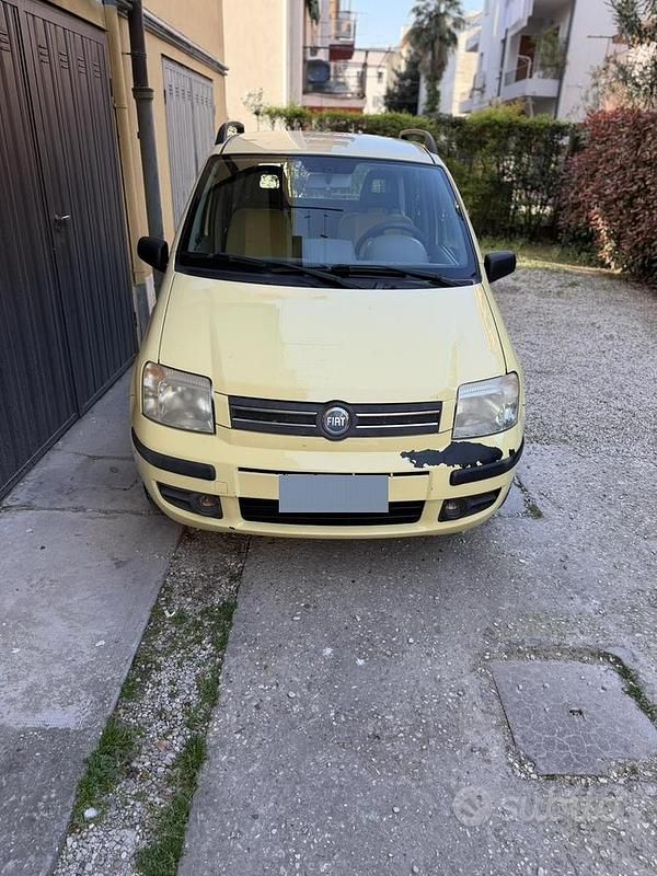 Usata Fiat Panda 2005 Giallo Utilitaria