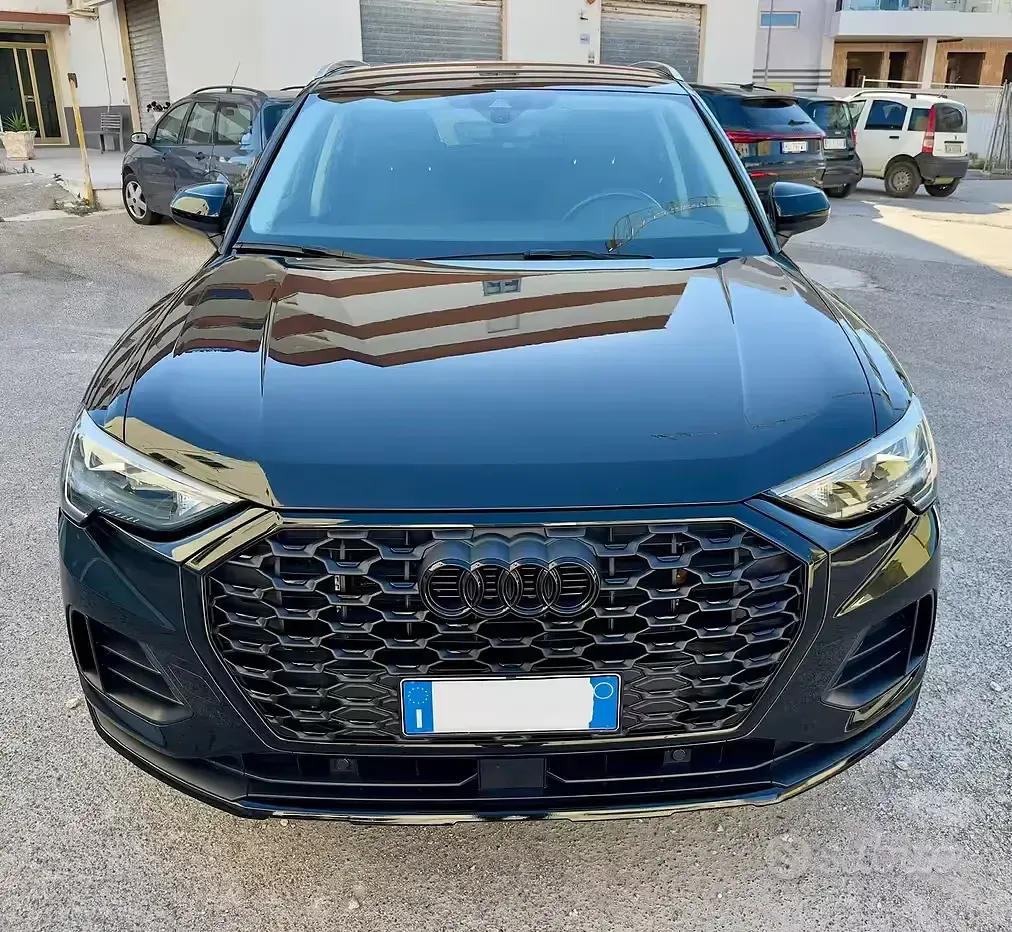 Usata Audi Q3 Advanced 150 CV (110 kW) 2020 Nero SUV