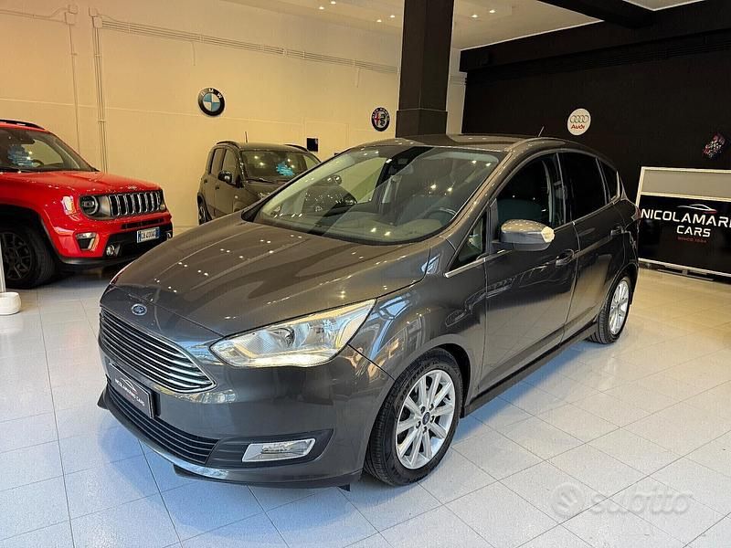 Occasion Ford C-MAX Titanium 120 ch (88 kW) 2017 Gris Monospace