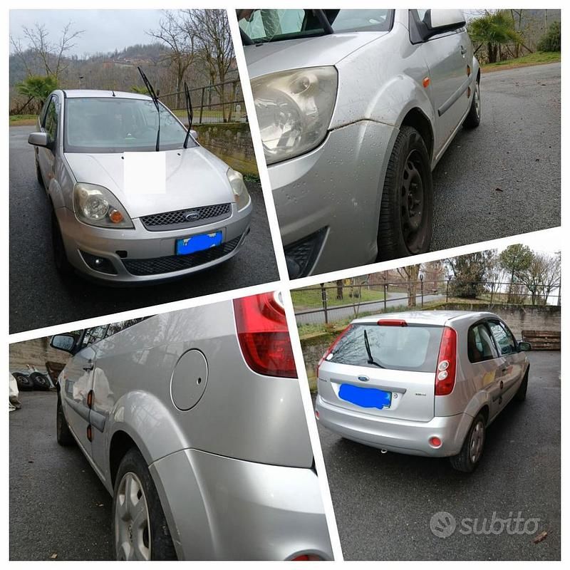 Usata Ford Fiesta Ghia 68 CV (50 kW) 2006 Grigio Berlina