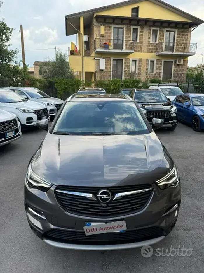 Usata Opel Grandland X 120 CV (88 kW) 2017 Grigio SUV