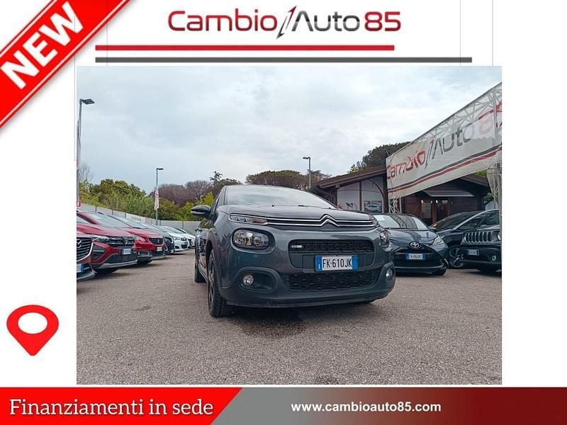 Grigio Usata 2017 Citroën C3 PureTech Tre volumi | 8900 € (Buon prezzo) - Immagine 1/4