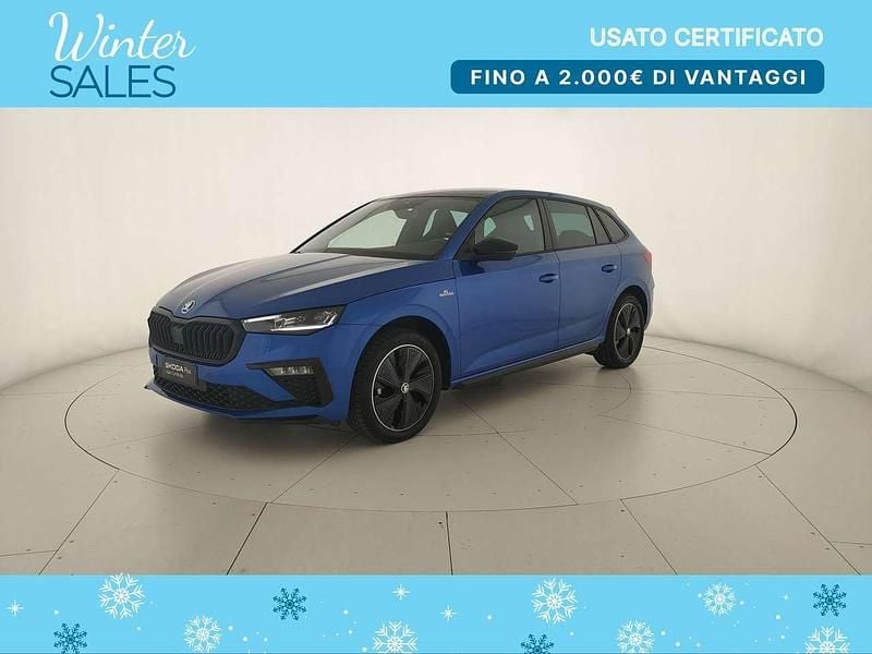 Usata Skoda Scala Monte Carlo 116 CV (85 kW) 2024 Blu race metallizzato Utilitaria