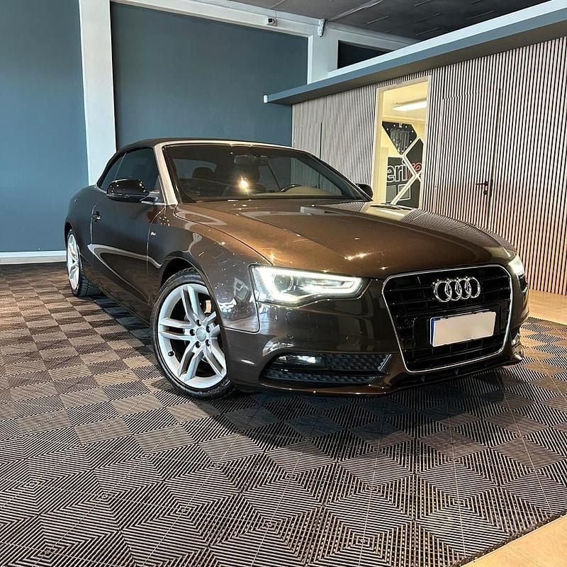 Usata Audi A5 Cabriolet Advanced 211 CV (155 kW) 2013 Marrone Cabrio