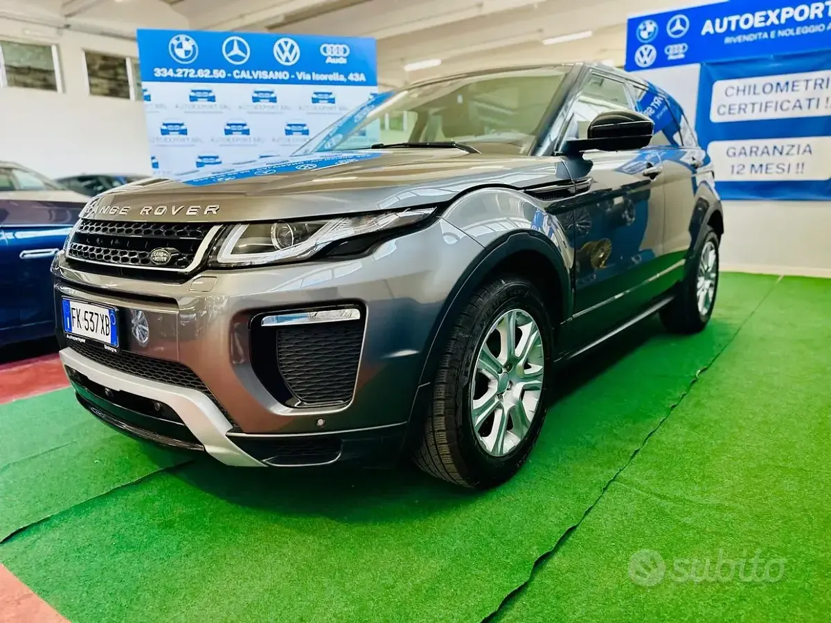 Usata Land Rover Range Rover evoque Pure 150 CV (110 kW) 2017 Grigio SUV