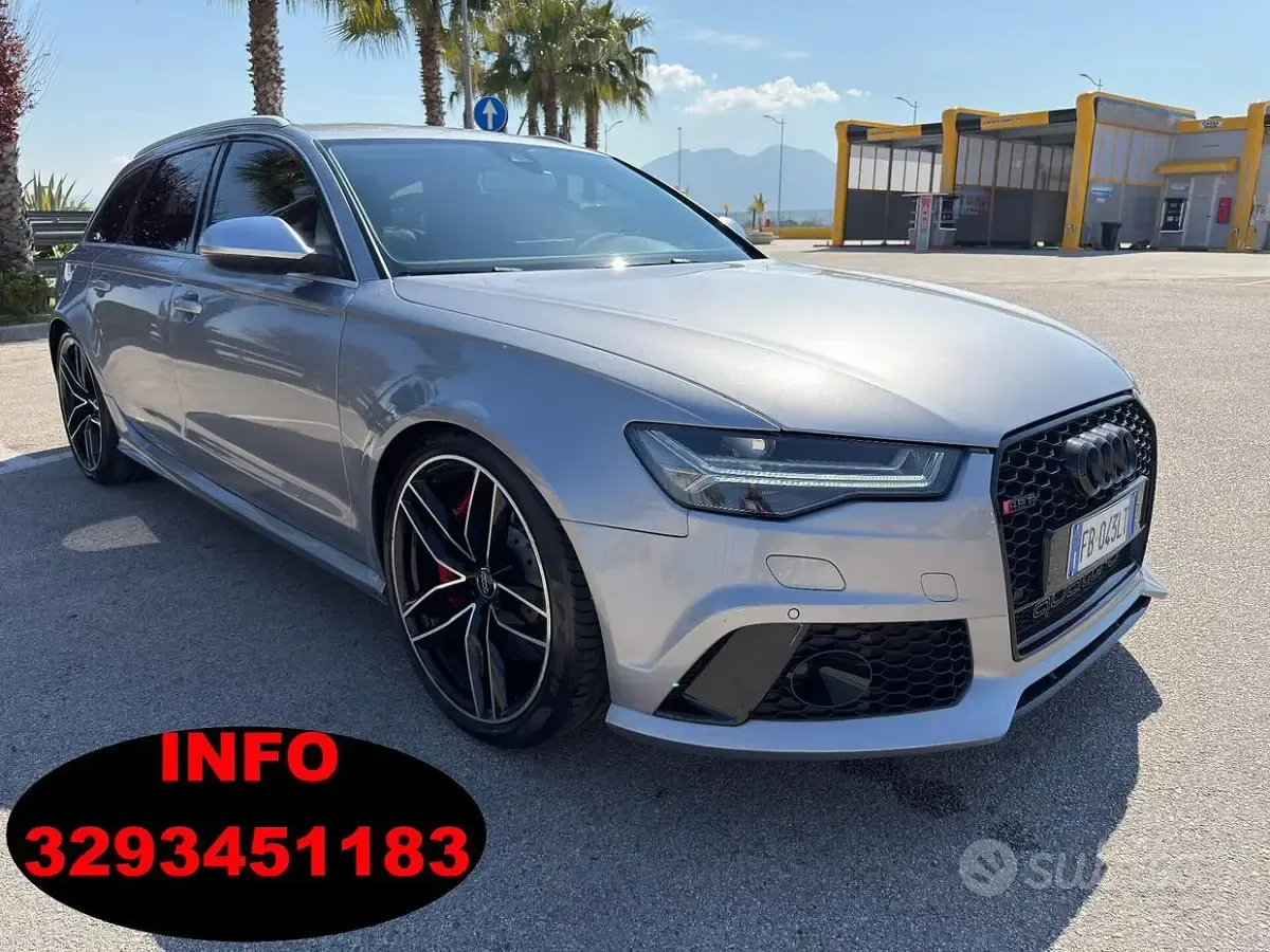 Usata Audi RS6 Performance 560 CV (411 kW) 2016 Grigio Station wagon