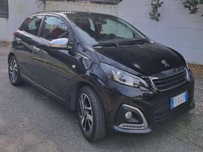 Usata Peugeot 108 Active 69 CV (50 kW) 2016 Nero Utilitaria