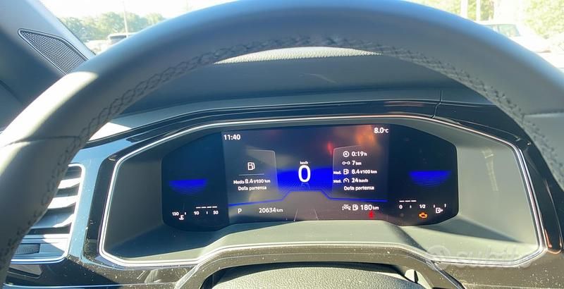 Usata VW Polo R-line 95 CV (69 kW) 2022 Nero Berlina