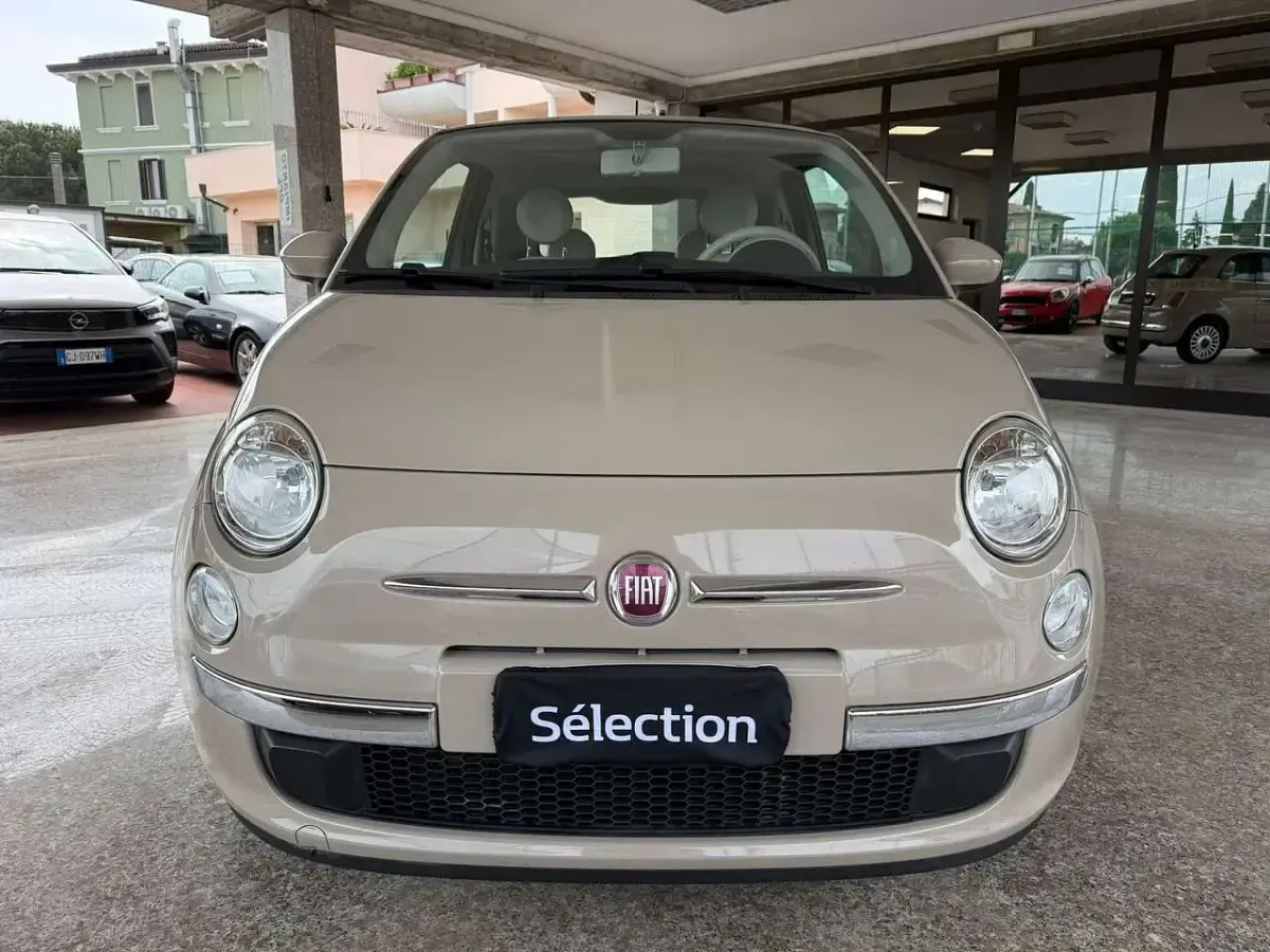 Usata Fiat 500 Lounge 95 CV (69 kW) 2012 Beige Berlina