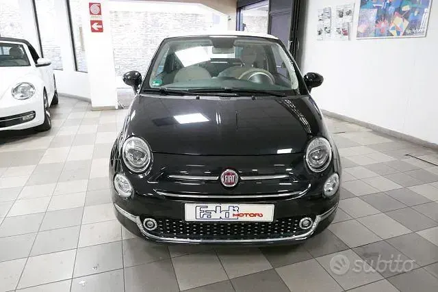 Usata Fiat 500C Lounge 69 CV (50 kW) 2021 Nero Cabrio