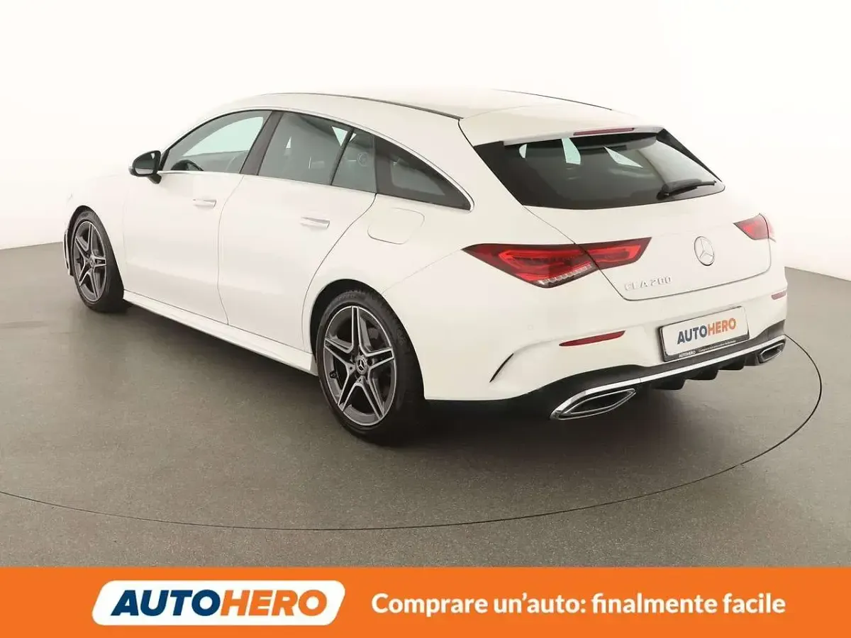 Usata Mercedes CLA200 Shooting Brake AMG line 163 CV (119 kW) 2019 Bianco Station wagon