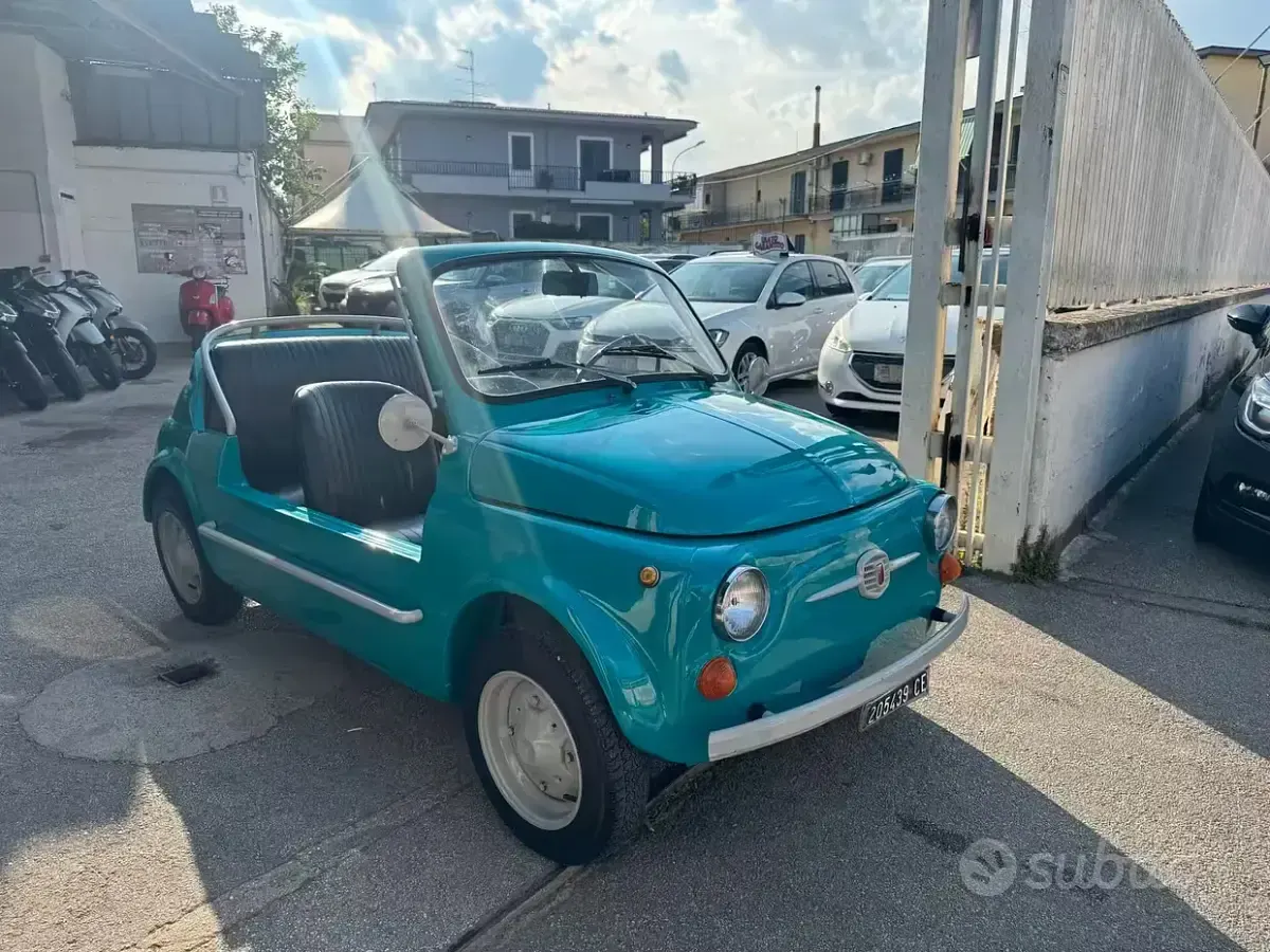 Usata Fiat 500 19 CV (13 kW) 1970 Blu Utilitaria