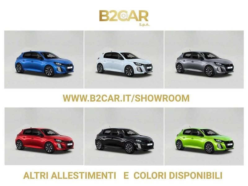 Usata Peugeot e-208 Allure 114 kW (156 CV) 2024 Blu/azzurro Utilitaria