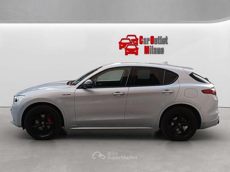 Usata Alfa Romeo Stelvio 190 CV (139 kW) 2020 Argento SUV