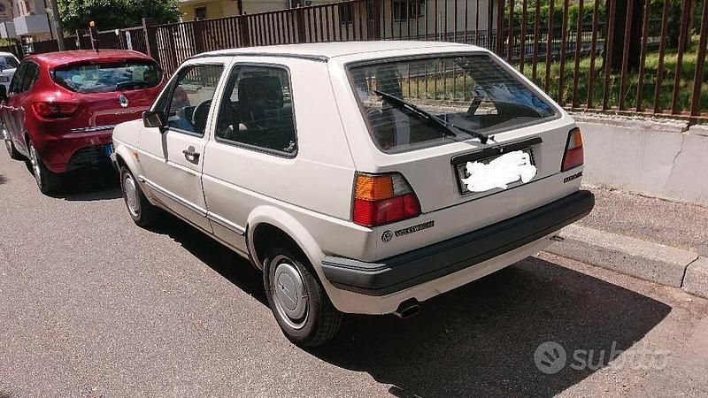 Usata VW Golf II 54 CV (39 kW) 1986 Bianco Utilitaria