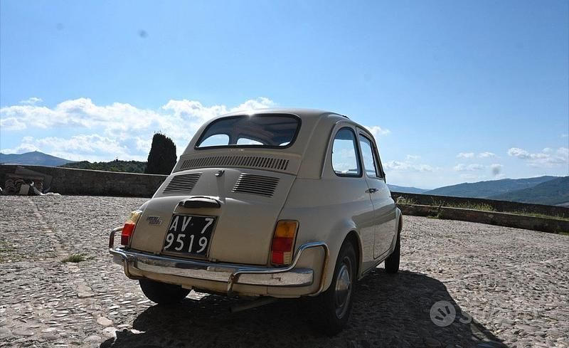 Usata Fiat Cinquecento 1970 Giallo Utilitaria