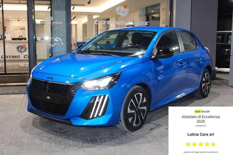 Blu/azzurro Usata 2024 Peugeot 208 Active Due volumi | 14.290 € (Buon prezzo) - Immagine 1/4