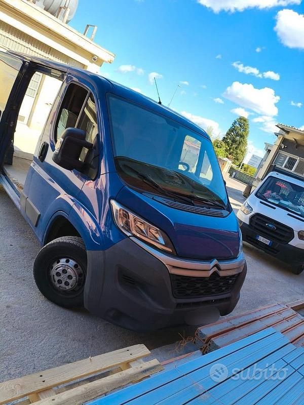 Usata Citroën Jumper 110 CV (80 kW) 2016 Blu/azzurro Monovolume