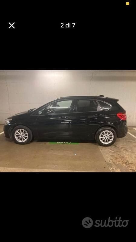 Usata BMW 218 Active Tourer 2017 Nero Monovolume