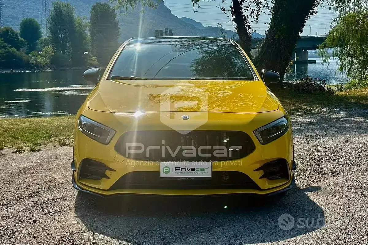 Usata Mercedes A35 AMG AMG 306 CV (225 kW) 2019 Giallo Utilitaria