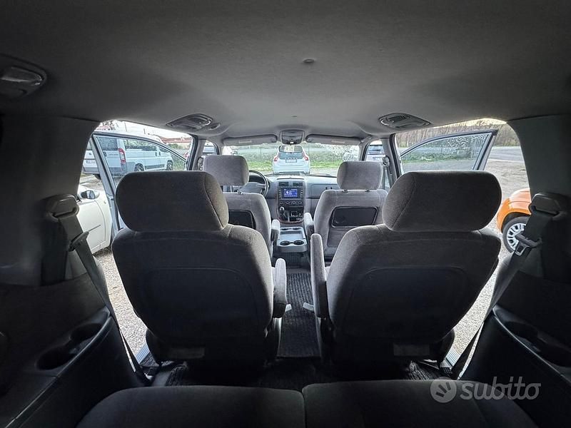 Usata Kia Carnival Comfort 144 CV (105 kW) 2002 Blu Monovolume