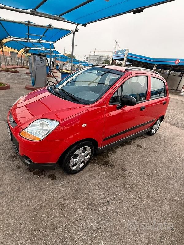 Usata Chevrolet Matiz 2008 Rosso Utilitaria