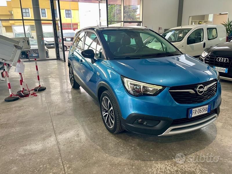 Usata Opel Crossland X Innovation 135 CV (99 kW) 2018 Blu SUV