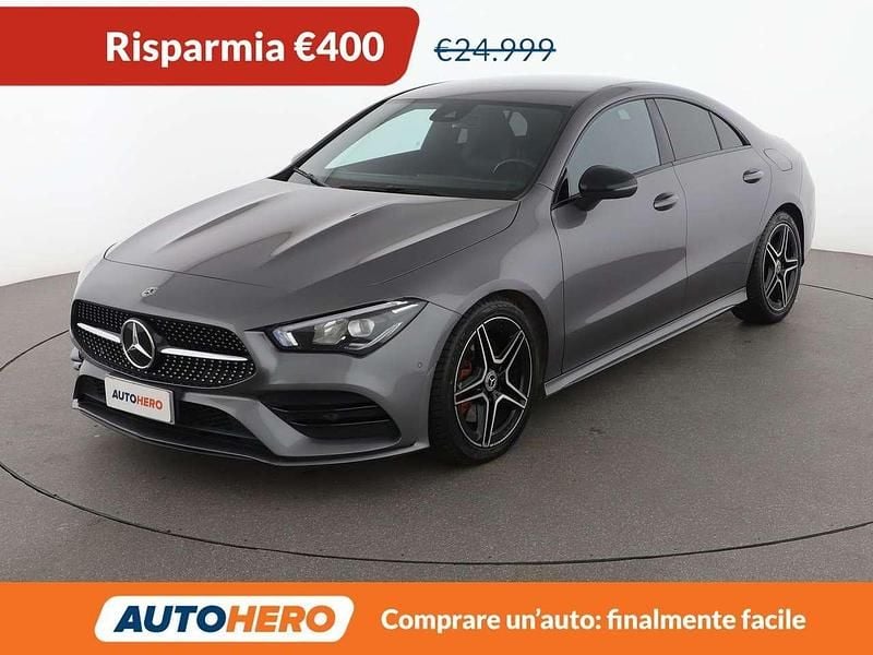 Usata Mercedes CLA200 Premium 150 CV (110 kW) 2019 Grigio Berlina